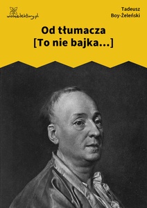 Diderot, To nie bajka, 0. Od tłumacza
