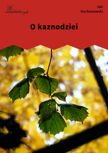 Kochanowski, Fraszki, Księgi wtóre, O kaznodziei