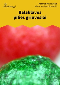 Mickiewicz, Krimo sonetai, Balaklavos pilies griuvesiai