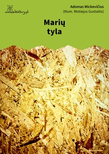 Mickiewicz, Krimo sonetai, Mariu tyla