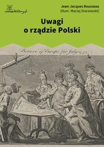 Rousseau, Uwagi o rządzie Polski