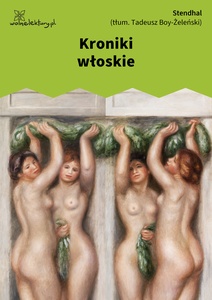 Stendhal, Kroniki włoskie